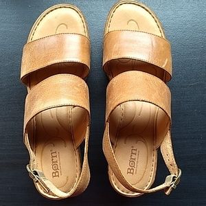 Born Platform 2 Band Sandals